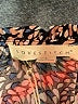 Lovestitch 100% Rayon Animal Print Brown Long Sleeve Blouse Size L - photo 7