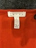Leith Solid Orange Casual Dress Size S - photo 7