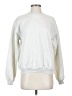 Fabletics Solid Silver Sweatshirt Size S - photo 1