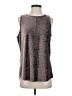 Fourteenth Place Gray Sleeveless Blouse Size S - photo 1