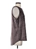 Fourteenth Place Gray Sleeveless Blouse Size S - photo 4