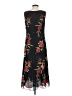 Studio 1 100% Polyester Floral Black Casual Dress Size S - photo 2