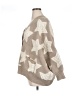 Bucketlist Stars Tan Cardigan Size S - photo 5