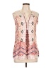 Weston 100% Polyester Ivory Sleeveless Blouse Size S - photo 1