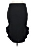 Bisou Bisou Solid Black Formal Skirt Size M - photo 2