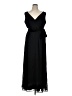 DKNY 100% Polyester Black Casual Dress Size 14 - photo 1