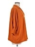 Merry Fun Orange 3/4 Sleeve Blouse Size M - photo 4