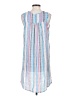 Portocruz 100% Polyester Stripes White Casual Dress Size S - photo 2