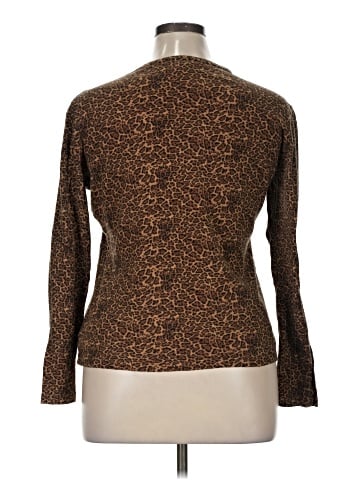 Jones New York Signature Long Sleeve T-Shirt (view 2)