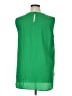 Lord & Taylor 100% Polyester Green Sleeveless Top Size XL - photo 2
