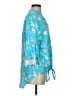Assorted Brands 100% Cotton Blue 3/4 Sleeve Blouse Size M - photo 4