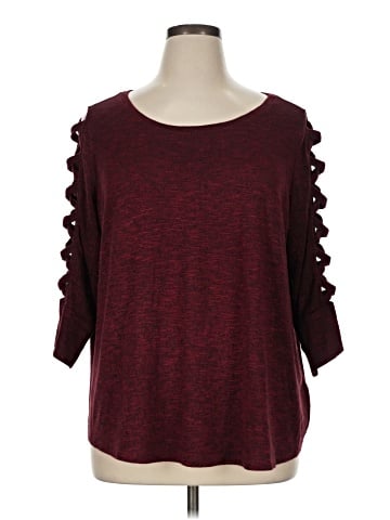 Jennifer Lopez 3/4 Sleeve Top (view 1)