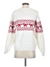 Hollister Hearts White Pullover Sweater Size XS - photo 2