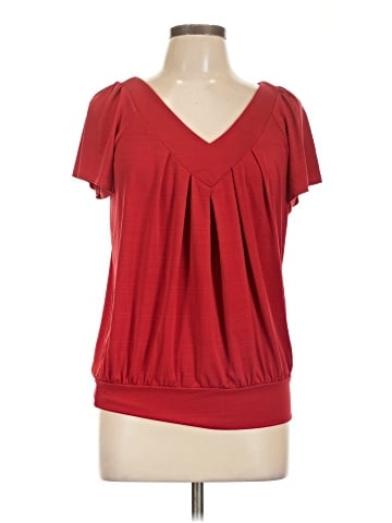 AB Studio Short Sleeve Blouse (view 1)
