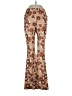 Shein Floral Brown Casual Pants Size XS (petite) - photo 1