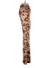 Shein Floral Brown Casual Pants Size XS (petite) - photo 4