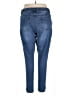 Avenue Solid Blue Jeans Size 18 - photo 2
