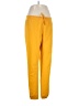 Gap Solid Yellow Casual Pants Size L - photo 1