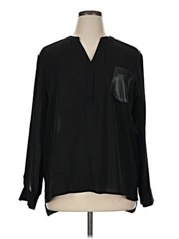 Ellen Tracy Long Sleeve Blouse (view 1)