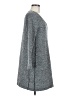 Lou & Grey Tweed Gray Casual Dress Size M - photo 4