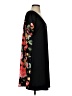 Honeyme Graphic Black Casual Dress Size M - photo 4
