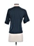 Assorted Brands Blue Short Sleeve Blouse Size S - photo 2