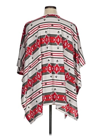 Woman Within Poncho (view 2)
