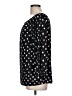 Anne Klein Polka Dots Black 3/4 Sleeve Blouse Size L - photo 5