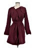 Assorted Brands Burgundy Trenchcoat One size - photo 1