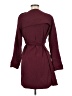 Assorted Brands Burgundy Trenchcoat One size - photo 2