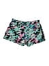 Fabletics Print Green Athletic Shorts Size XXS - photo 1