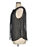 Liz Claiborne 100% Polyester Polka Dots Black Sleeveless Blouse Size XL - photo 5