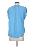 H&M Blue Short Sleeve Blouse Size S - photo 2