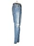 Daze Hearts Blue Jeans Size 24 waist - photo 4