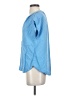 H&M Blue Short Sleeve Blouse Size S - photo 5