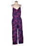 J.Crew 100% Silk Paisley Purple Jumpsuit Size 2 - photo 1