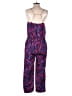 J.Crew 100% Silk Paisley Purple Jumpsuit Size 2 - photo 2