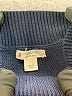 Crewcuts 100% Cotton Stripes Blue Turtleneck Sweater Size 8 - 9 - photo 3