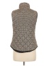 British Khaki 100% Polyester Houndstooth Gold Vest Size M (estimated) - photo 2