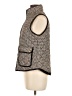 British Khaki 100% Polyester Houndstooth Gold Vest Size M (estimated) - photo 5