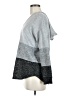 Sunday Color Block Gray Pullover Sweater Size M - photo 5