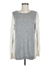 Rebecca Taylor Gray Long Sleeve Top Size M - photo 1