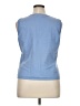 Sutton Studio Blue Sleeveless T-Shirt Size 1X - photo 2