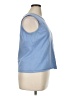 Sutton Studio Blue Sleeveless T-Shirt Size 1X - photo 4