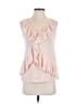 Garnet Hill 100% Cotton Pink Orange Tank Top Size S - photo 1