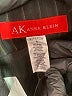 AK Anne Klein 100% Acetate Stripes Black Blazer Size 8 - photo 6