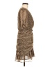 ASTR The Label 100% Polyester Tweed Brown Cocktail Dress Size M - photo 4