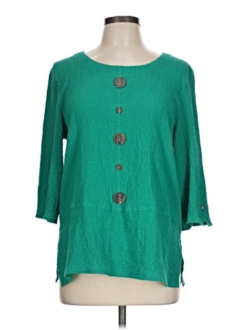 Peck & Peck 3/4 Sleeve Blouse (view 1)