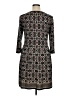 Max Studio Print Black Casual Dress Size XL - photo 2