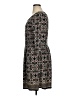 Max Studio Print Black Casual Dress Size XL - photo 5